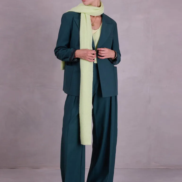 Alfatar alpaca sjaal in daiquiri green