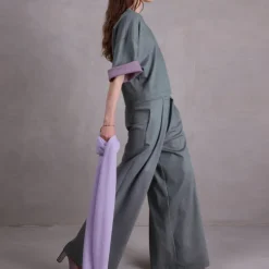 Alfatar lila alpaca sjaal