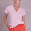 Beckey roze T-shirt