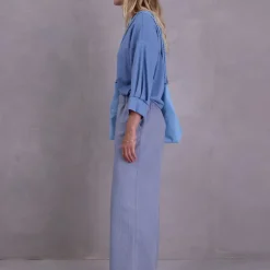 Cava sweater in dusk blue