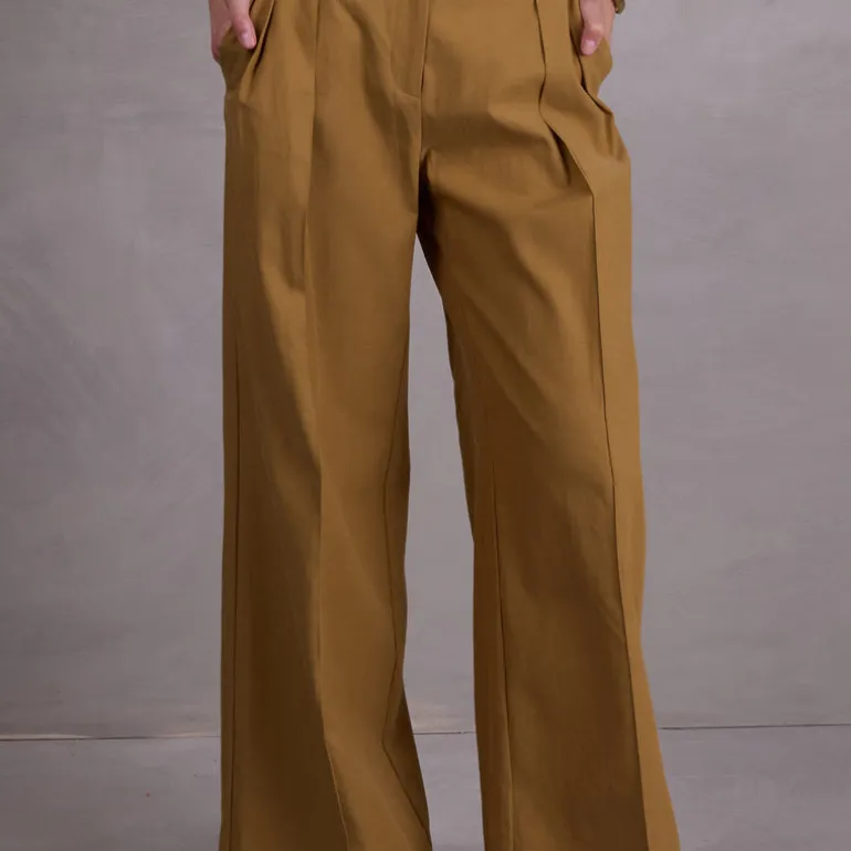 Cezar broek in mustard