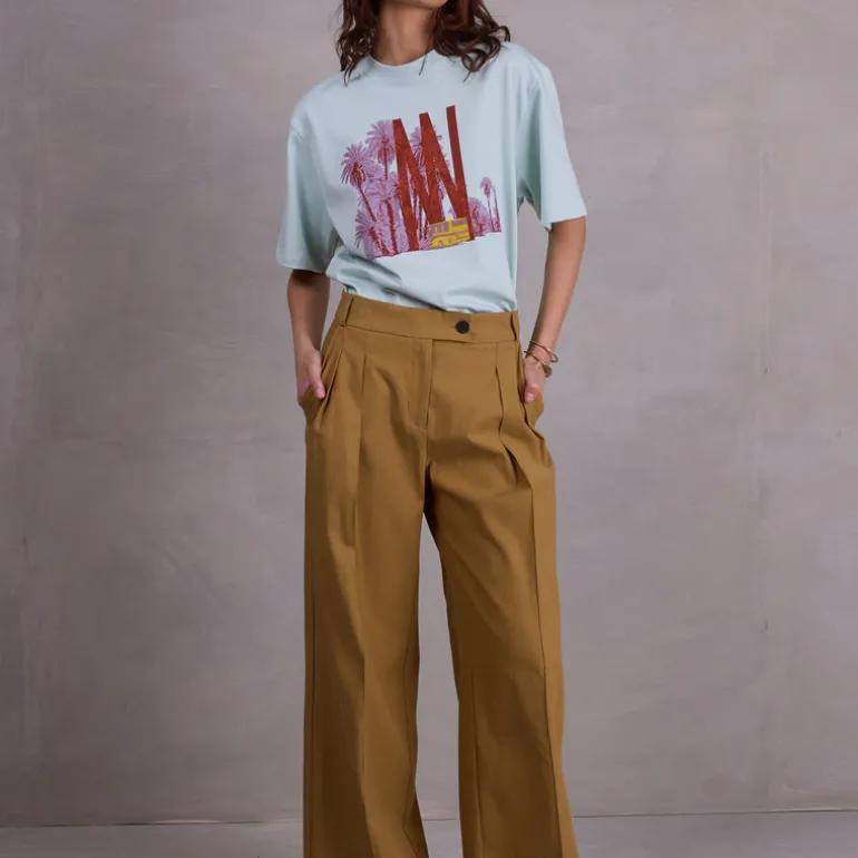 Cezar broek in mustard