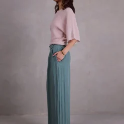 Clinton broek in salie Tencel