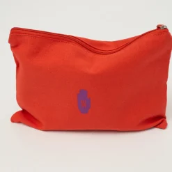 Clutch in oranje
