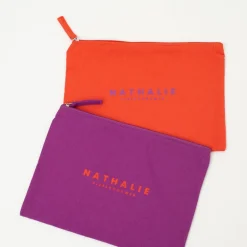 Clutch in oranje