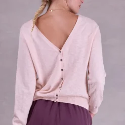 Corleone truitje met knoopjes in blush