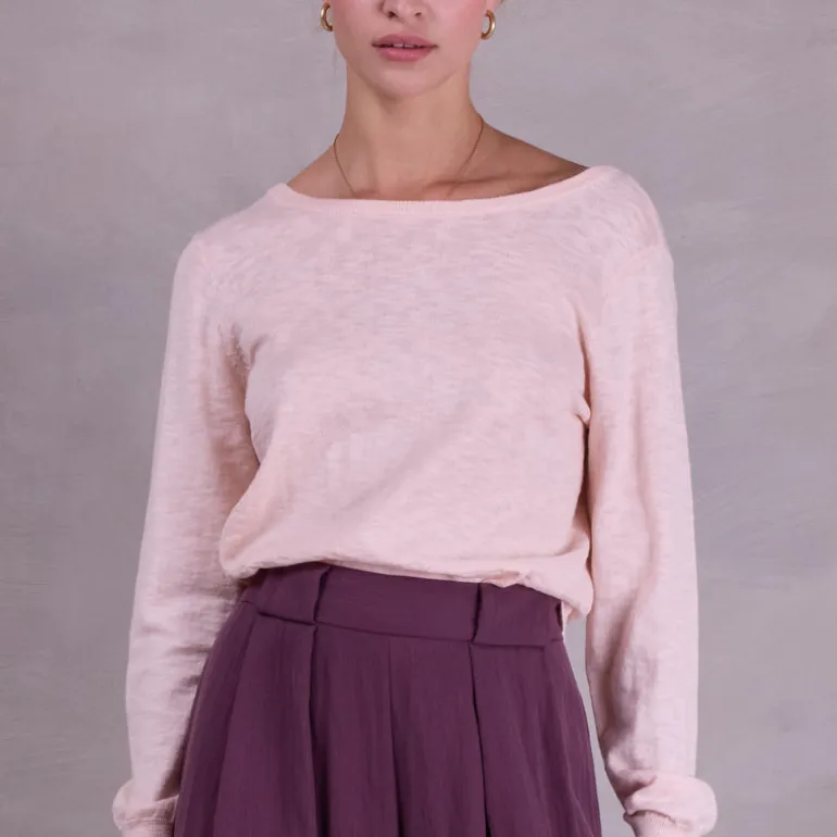 Corleone truitje met knoopjes in blush