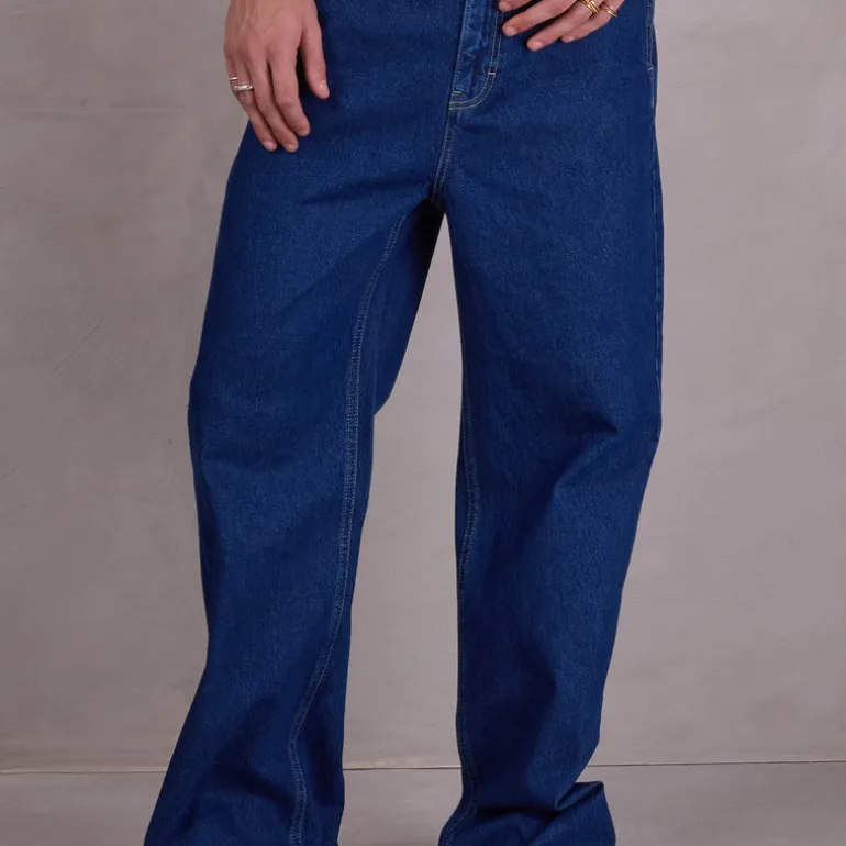 Dario dark denim broek
