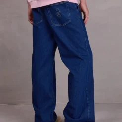 Dario dark denim broek