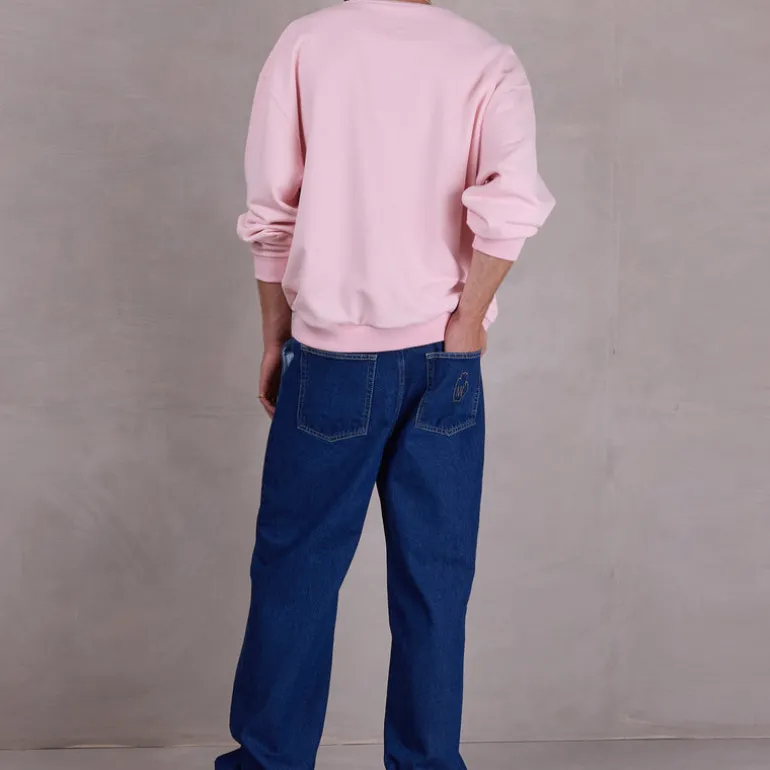 Dario dark denim broek