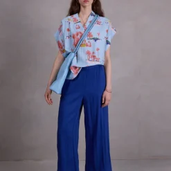 David broek in true blue Tencel
