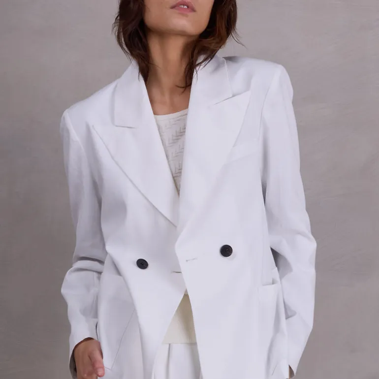 Davos witte blazer