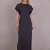 Denise jurk in antraciet