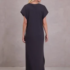 Denise jurk in antraciet