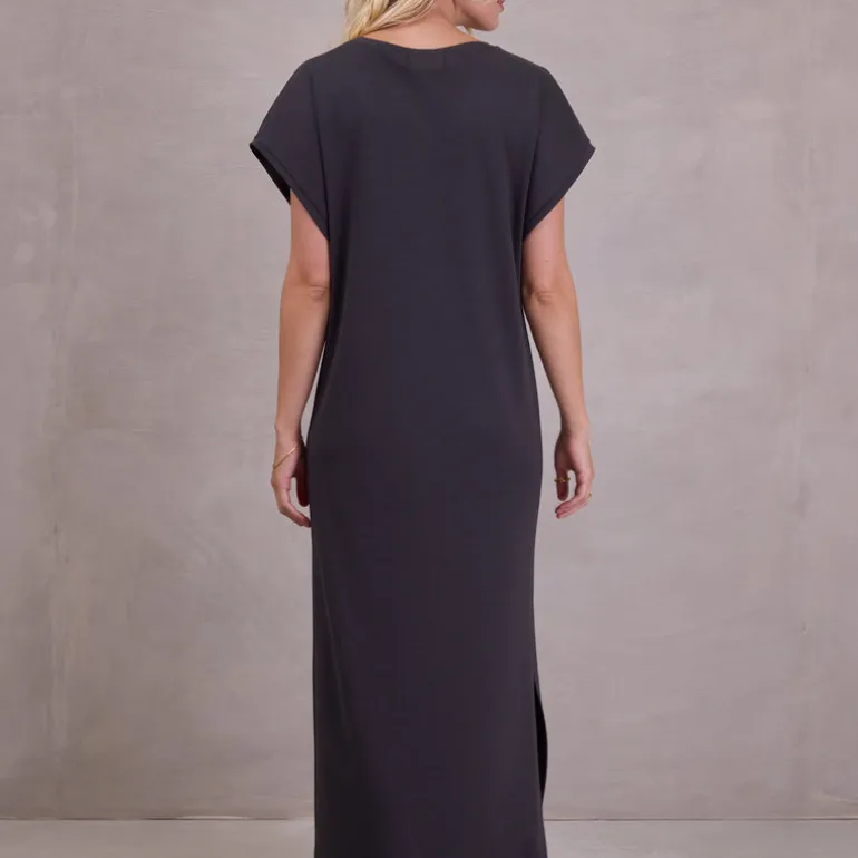 Denise jurk in antraciet