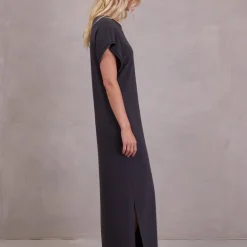 Denise jurk in antraciet