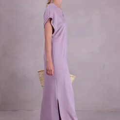 Denise jurk in dusty lilac