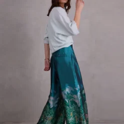 Donny broek in jungle jacquard