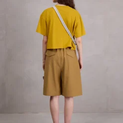 Eddie bermuda in mustard