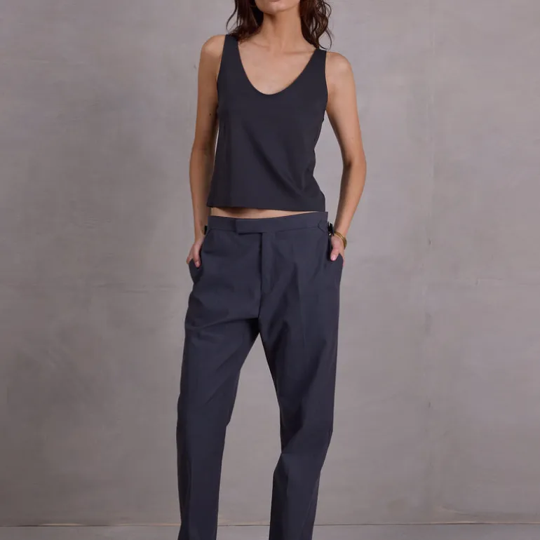 Fabrice broek in charcoal