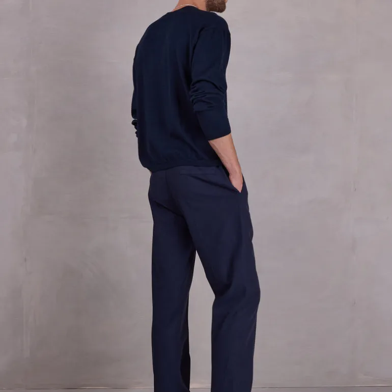 Fabrice broek in navy