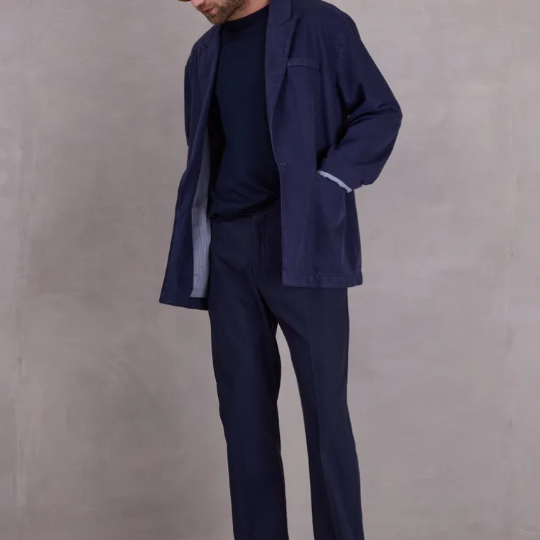 Fabrice broek in navy