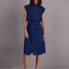 Faith jurk in summer denim