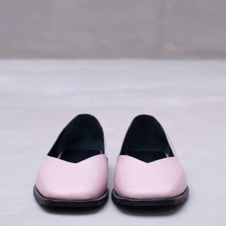 Faiza ballerina in misty rose