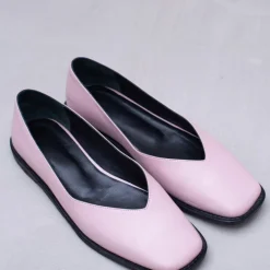 Faiza ballerina in misty rose
