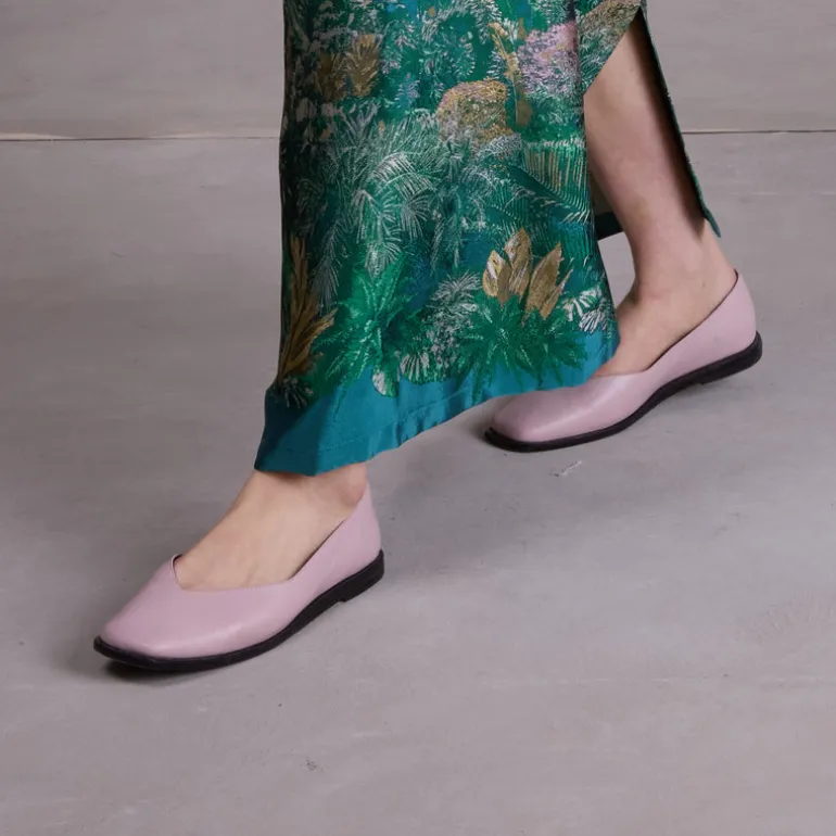 Faiza ballerina in misty rose