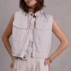 Fallonn cargo jasje in stone