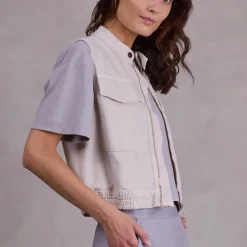 Fallonn cargo jasje in stone