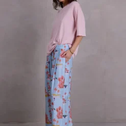 Fanny oversized roze T-shirt