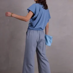 Fanta T-shirt in dusk blue