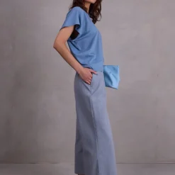 Fanta T-shirt in dusk blue