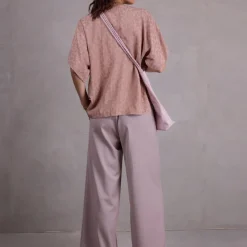Faro blouse in pink sand