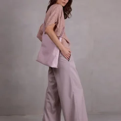 Faro blouse in pink sand