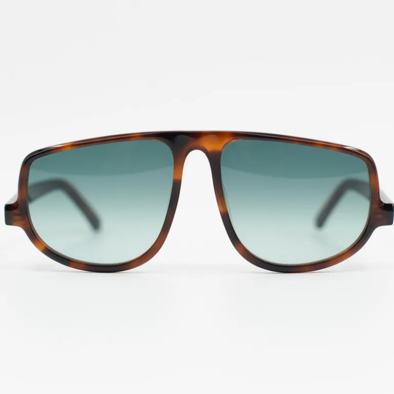 Felice zonnebril in tortoise / blue