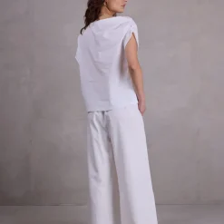 Feline witte top