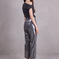 Fella asymmetrische top in antraciet