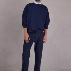 Femke donkerblauwe sweater