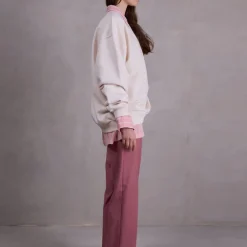Femke ecru oversized sweater