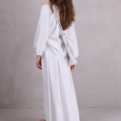 Fender witte blouse