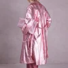 Ferdi pink trench coat