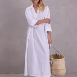 Ferijn witte jurk