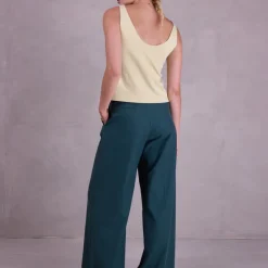 Ferika top in lemon grass