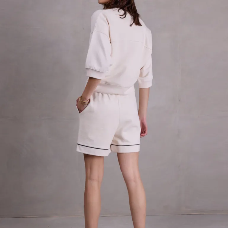 Fien short in ecru