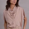 Filipa bruin gestreepte blouse