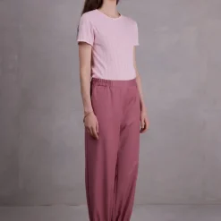 Fina broek in old rose