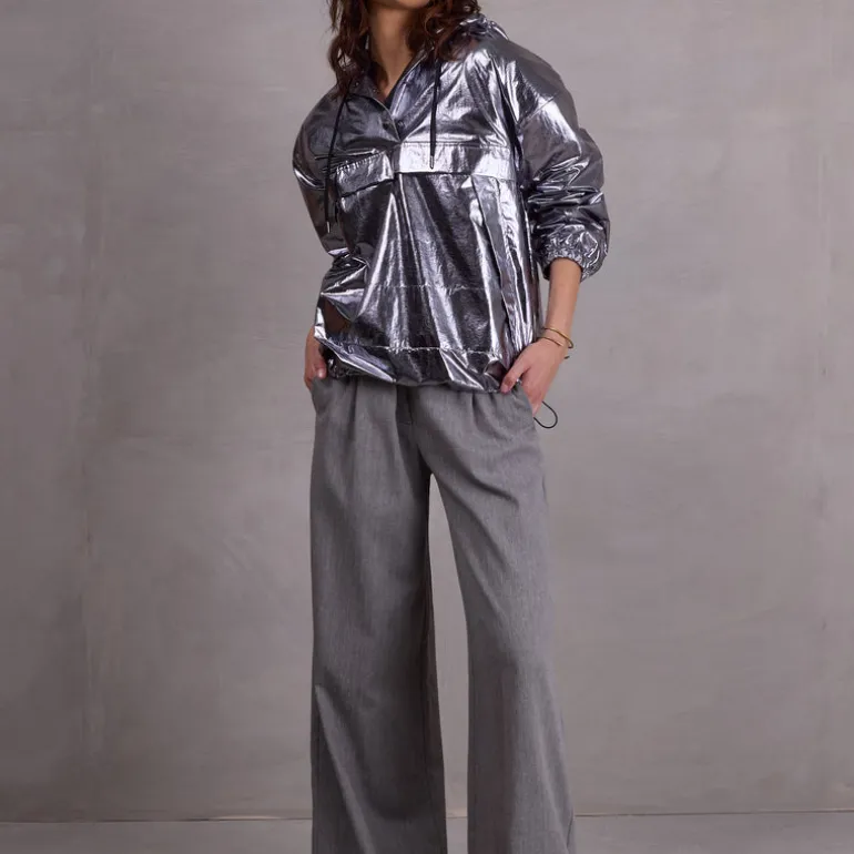 Floris silver anorak